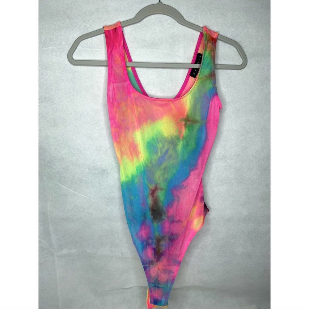 Multicolor bodysuit